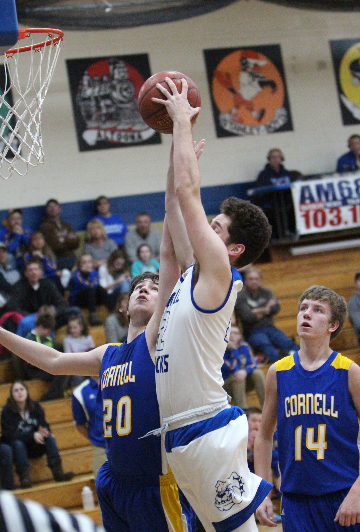Cornell at McDonell boys basketball 2-27-18
